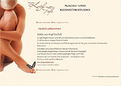 Kosmetikstudio Kopf-Fuss